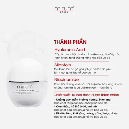 Combo Dưỡng Trắng & Mờ Nám Mirum Glow Synergy
